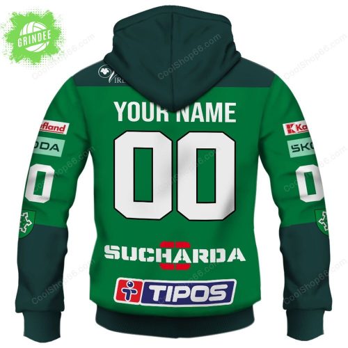 Slovak Extraliga HC Nove Zamky Jersey Style Hoodie