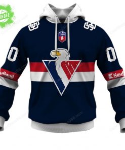 Slovak Extraliga HC Slovan Bratislava Jersey Style Hoodie