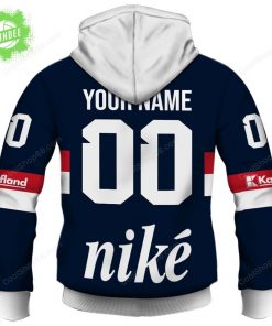 Slovak Extraliga HC Slovan Bratislava Jersey Style Hoodie