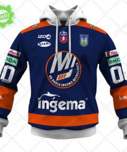Slovak Extraliga HK Dukla Michalovce Jersey Style Hoodie