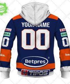 Slovak Extraliga HK Dukla Michalovce Jersey Style Hoodie
