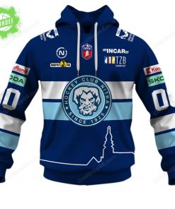 Slovak Extraliga HK Nitra Jersey Style Hoodie