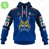 Slovak Extraliga HK Dukla Trencin Jersey Style Hoodie