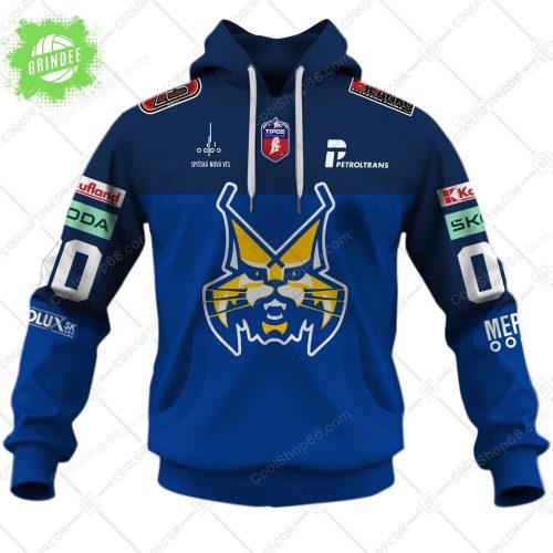 Slovak Extraliga HK Spisska Nova Ves Jersey Style Hoodie