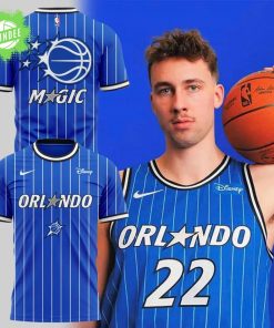 Special 2025 The Star Uniform Orlando Magic Tshirt – Blue