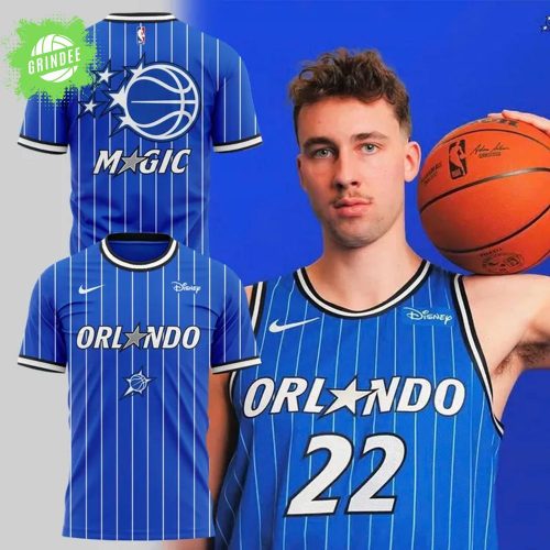 Special 2025 The Star Uniform Orlando Magic Tshirt – Blue