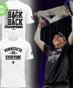 Special New All White Minnesota Vs Everyone Tshirt