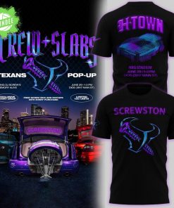 Special New Exclusive DJ Screw x Houston Texans Tshirt