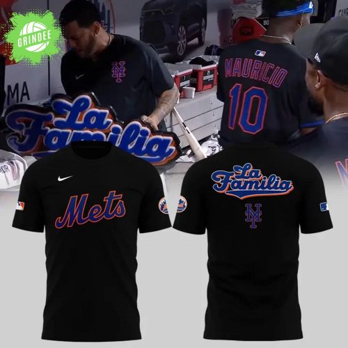 Special New La Familia NY Mets Logo Tshirt