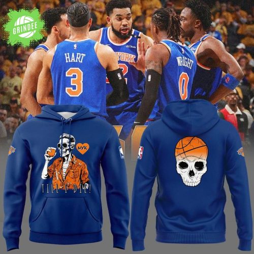 Special New Till I Die New York Knicks Custom Hoodie