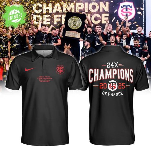 Stade Toulousain Champions 2025 Back to back to back Polo