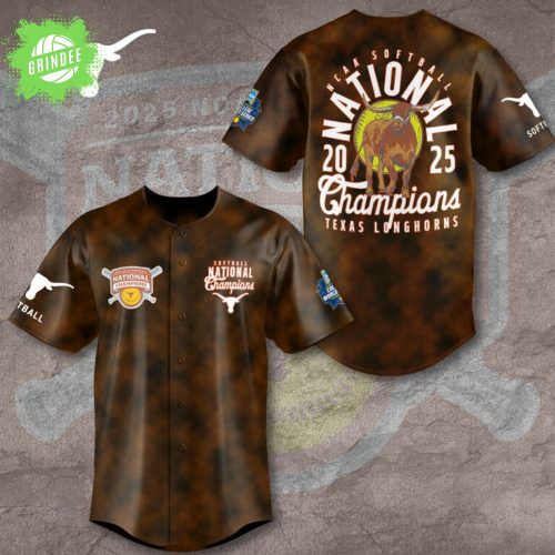 Texas Longhorns Women’s Softball Baseball Jersey