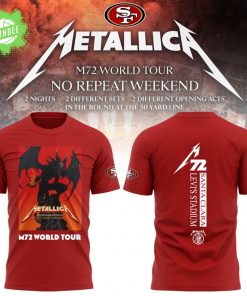 Unleash Your Fandom: The 2025 San Francisco 49ers x M72 World Tour Limited Edition Tee Has Arrived!