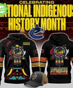 Vancouver Canucks 2025 National Indigenous History Month Graphic Hoodie
