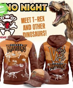 Wisconsin Timber Rattlers x Dino Night New Hoodie