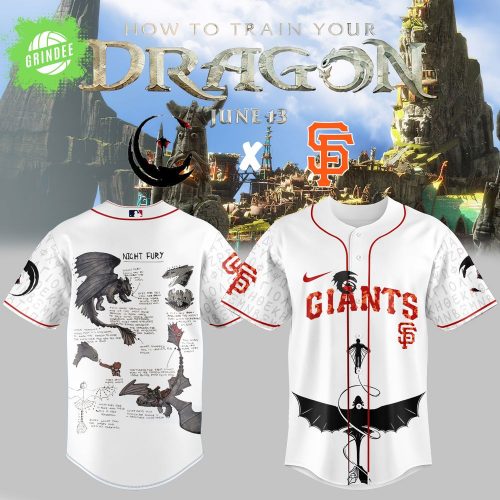 an Francisco Giants _ How to Train Your Dragon Limited Jersey 2025