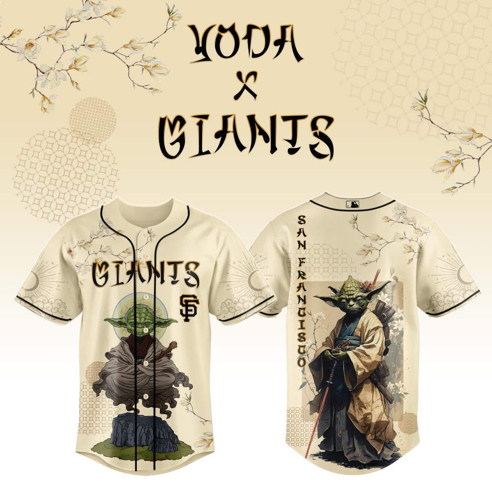 Master Yoda x Giants 2025 Japan Edition Jersey