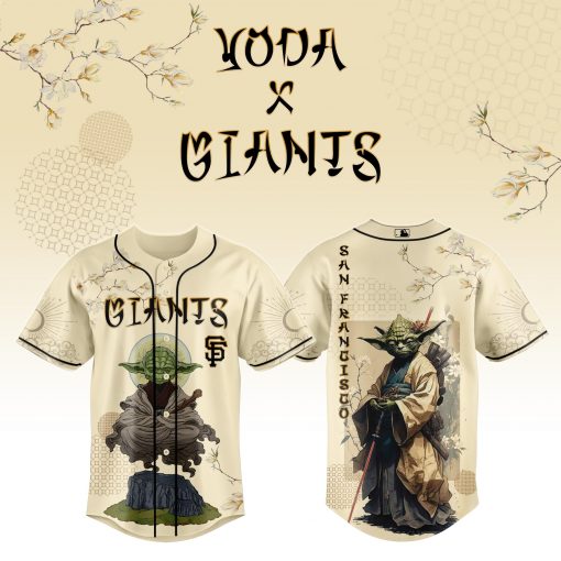 Master Yoda x Giants 2025 Japan Edition Jersey