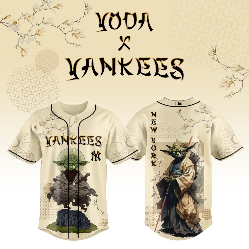Master Yoda x Yankees 2025 Japan Edition Jersey