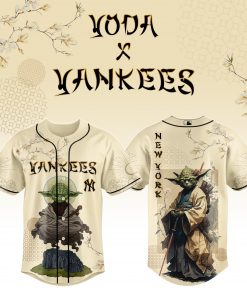 Master Yoda x Yankees 2025 Japan Edition Jersey