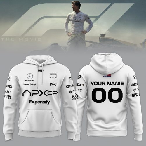 F1 The Movie 2025 APXGP “Brad Pitt” Combo Hoodie