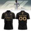 F1 The Movie 2025 APXGP “Prad Pitt” White Polo