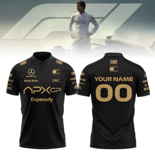 F1 The Movie 2025 APXGP “Prad Pitt” Polo