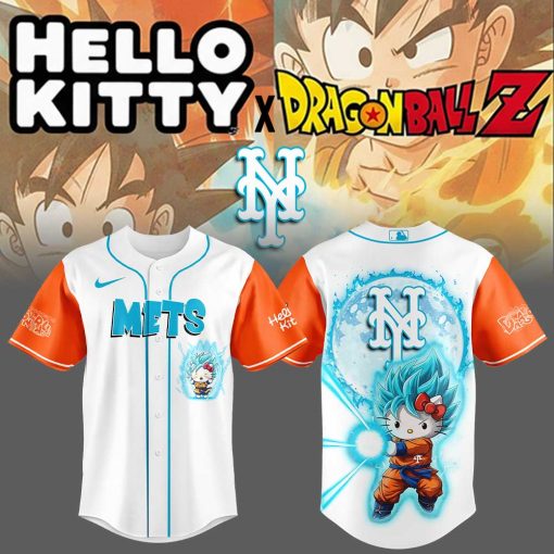 Limited Edition N.Y Mets Super Saiyan Blue Jersey