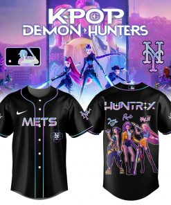 Limited Edition NY.Mets x KPop Demon Hunters Jersey