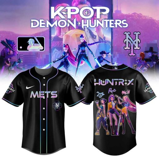 Limited Edition NY.Mets x KPop Demon Hunters Jersey