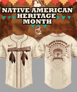 Limited Edition S.Land S.Cowboys Celebrating Native American Heritage Month Jersey