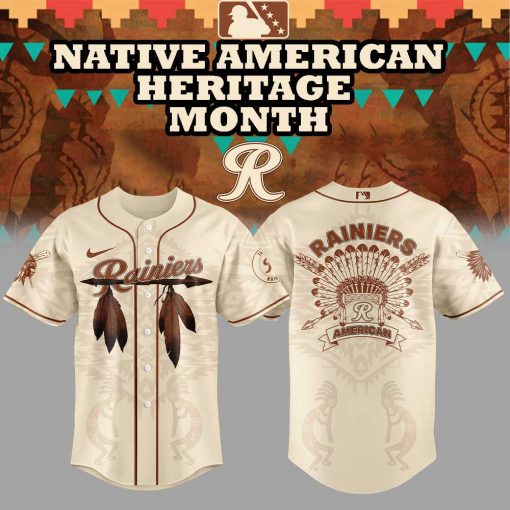Limited Edition T.Rainiers Celebrating Native American Heritage Month Jersey