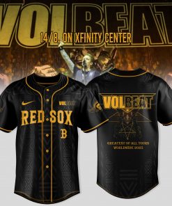 Boston Red Sox x VOLBEAT Greatest of All Tours Worldwide 2025 Jersey