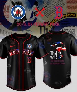 Boston Red Sox x The Who NA Farewell Tour 2025
