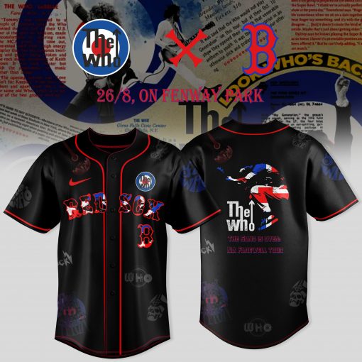 Boston Red Sox x The Who NA Farewell Tour 2025