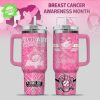 Kansas City Royals Breast Cancer Awareness Tumbler With Handle
