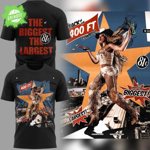 “ATTACK OF THE 400FT COWBOY!” STARRING BEYONCÉ T-SHIRT
