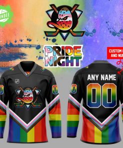 Anaheim Ducks LGBT Pride Night Special New 2025 Jersey