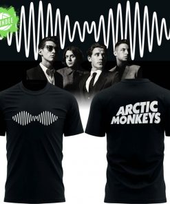 Arctic Monkeys Oscilloscope Logo Tee (Black) – Limited Edition