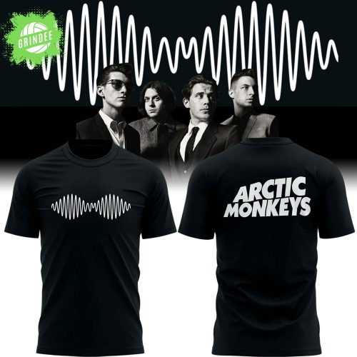 Arctic Monkeys Oscilloscope Logo Tee (Black) – Limited Edition