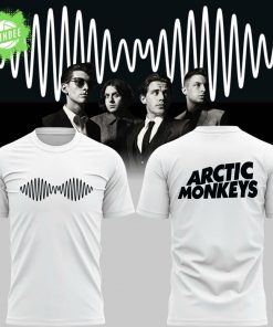 Arctic Monkeys Oscilloscope Logo Tee (White) – Limited Edition