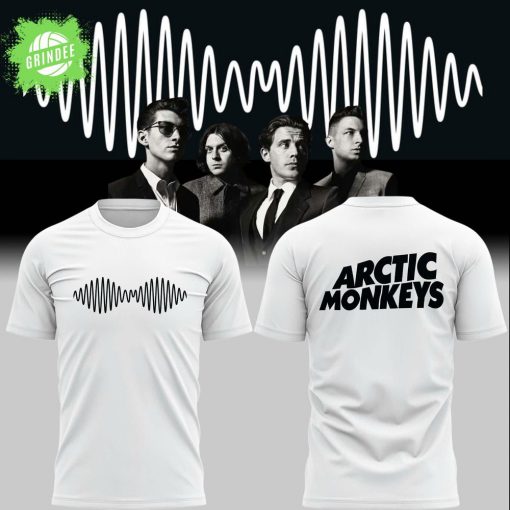 Arctic Monkeys Oscilloscope Logo Tee (White) – Limited Edition