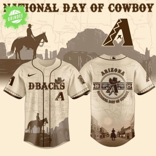 Arizona Diamondbacks MLB x National Day Of Cowboy Special Limited Edition Jersey