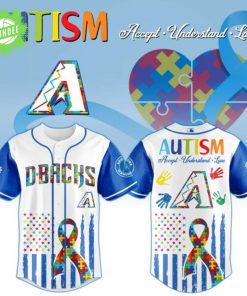 Arizona Diamondbacks × Special Autism Awareness Month Limited Edition Jersey