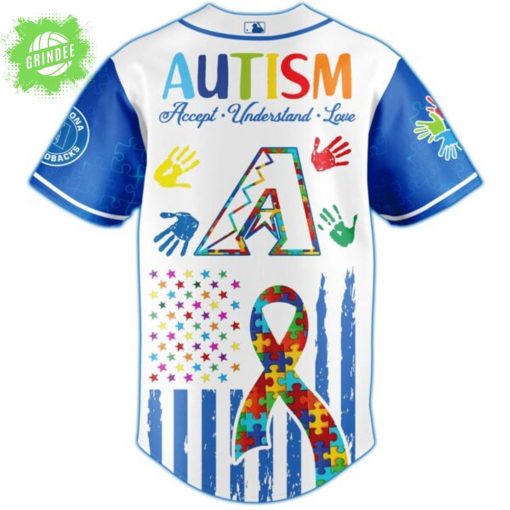 Arizona Diamondbacks × Special Autism Awareness Month Limited Edition Jersey