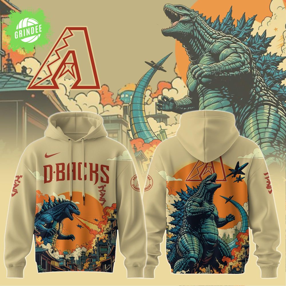 Arizona Diamondbacks Special Godzilla Limited Edition Hoodie Arizona Diamondbacks Special Godzilla Limited Edition Hoodie