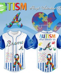 Atlanta Braves × Special Autism Awareness Month Limited Edition Jersey