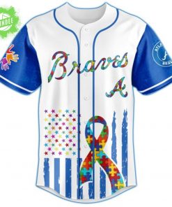 Atlanta Braves × Special Autism Awareness Month Limited Edition Jersey