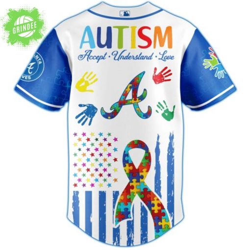 Atlanta Braves × Special Autism Awareness Month Limited Edition Jersey
