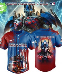 Atlanta Braves x Transformers Jersey